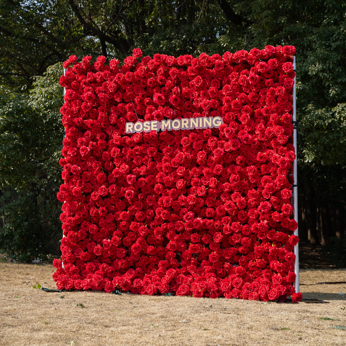 Destiny | 3D Event-Ready Artificial Floral Wall Backdrop, Roll-Up Fabric | Shipping Included