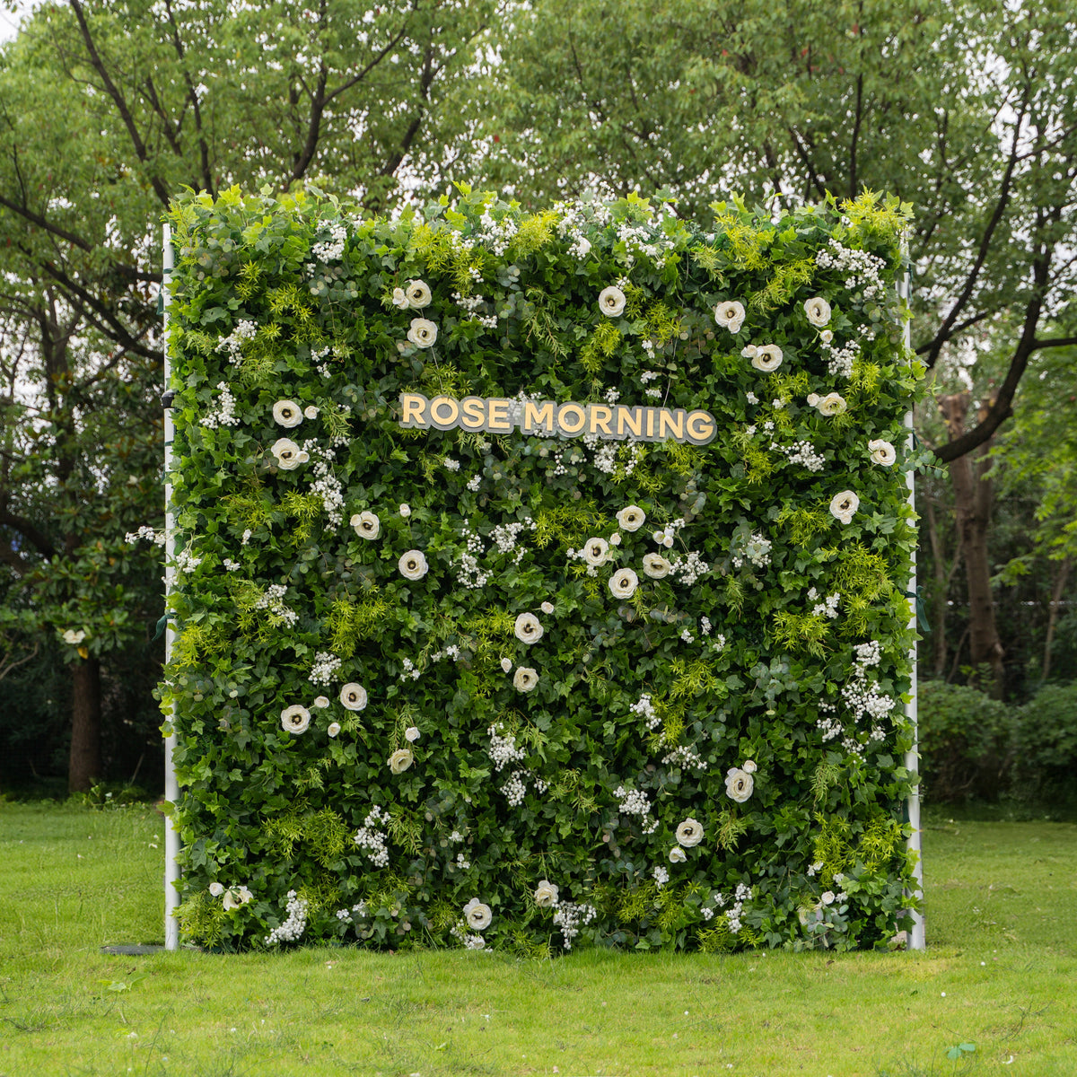 Eloise 2025 | 5D Event-Ready Artificial Floral Wall Backdrop, Roll-Up Fabric | Shipping Included