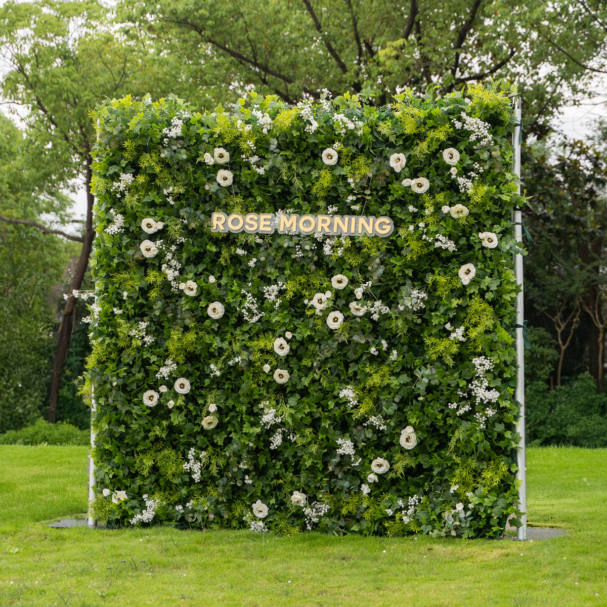 Eloise 2025 | 5D Event-Ready Artificial Floral Wall Backdrop, Roll-Up Fabric | Shipping Included