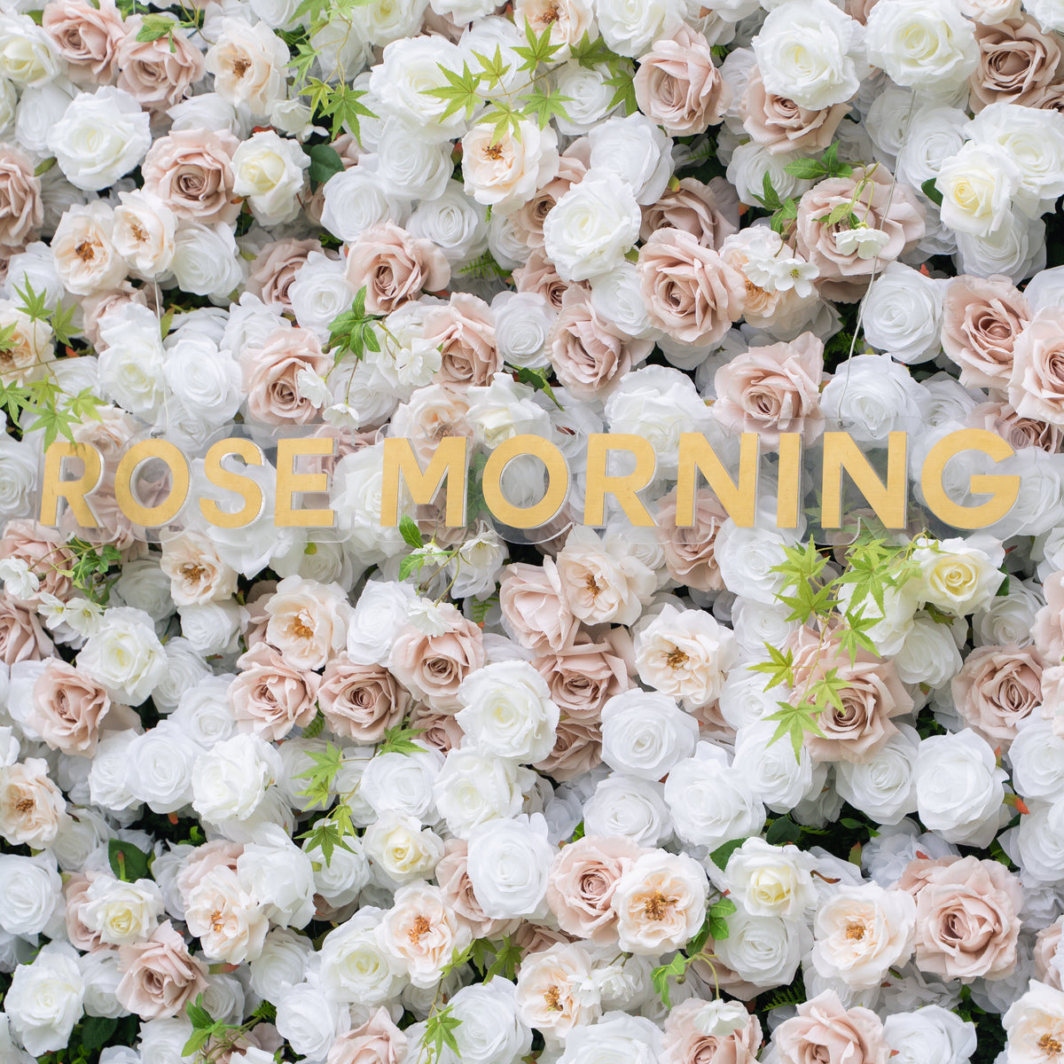 Ema - Autumn Fall | 5D Fabric Zip Up Flower Wall 8ft x 8ft for Wedding Party Backdrop | Shipping Included