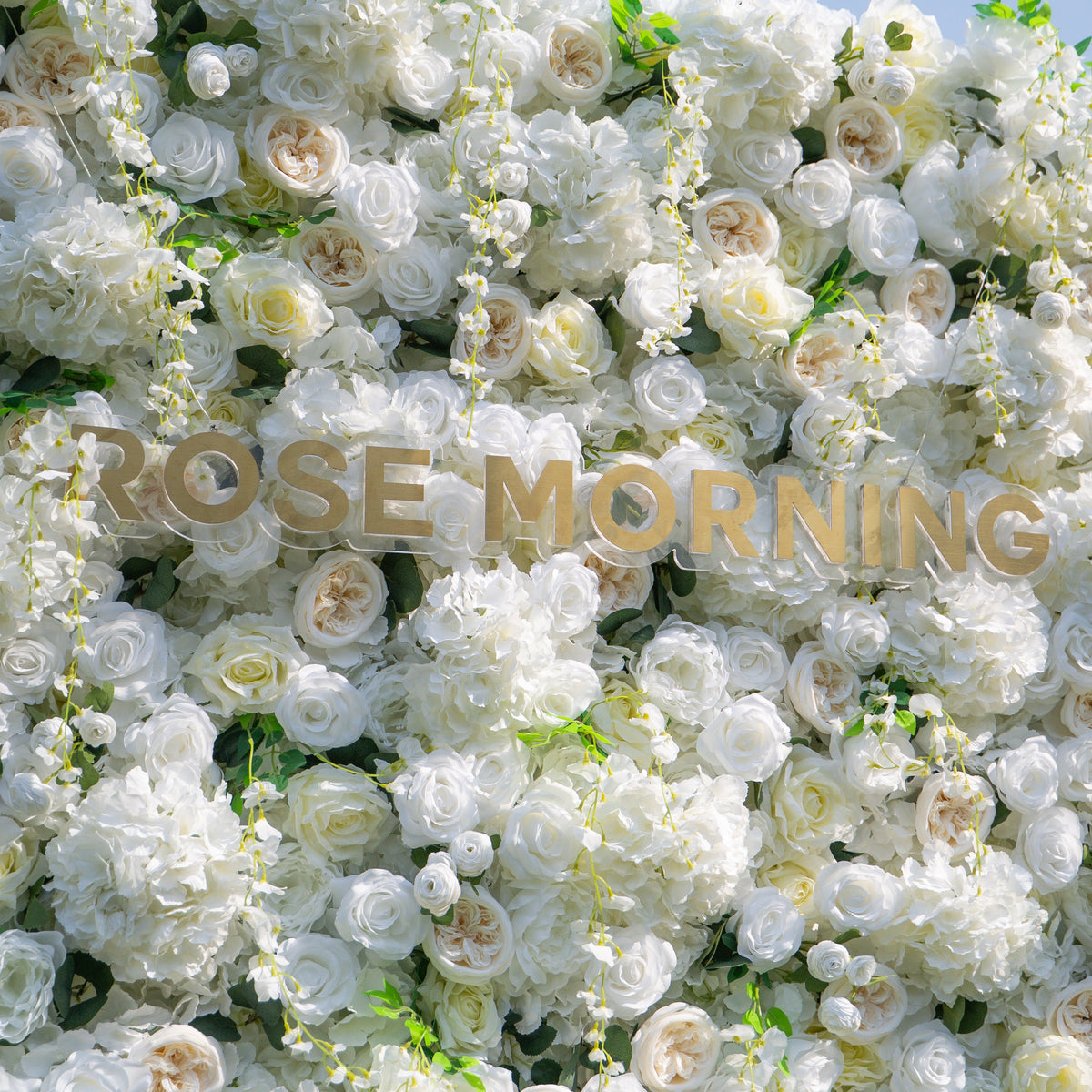 Eve 2025 | 5D Event-Ready Artificial Floral Wall Backdrop, Roll-Up Fabric | Shipping Included