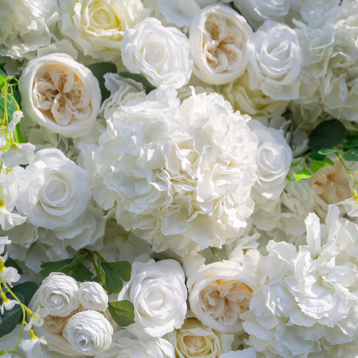 Eve 2025 | 5D Event-Ready Artificial Floral Wall Backdrop, Roll-Up Fabric | Shipping Included