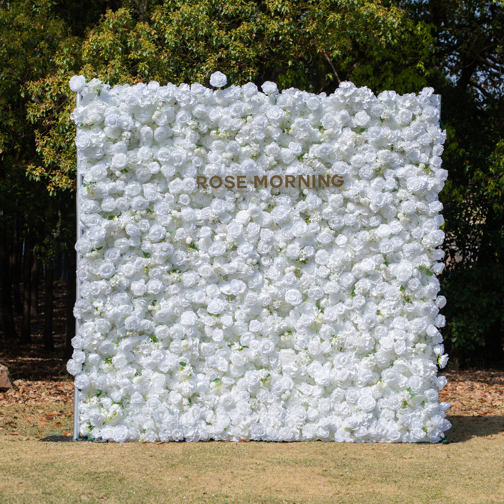 Felicity | 5D Event-Ready Artificial Floral Wall Backdrop, Roll-Up Fabric | Shipping Included