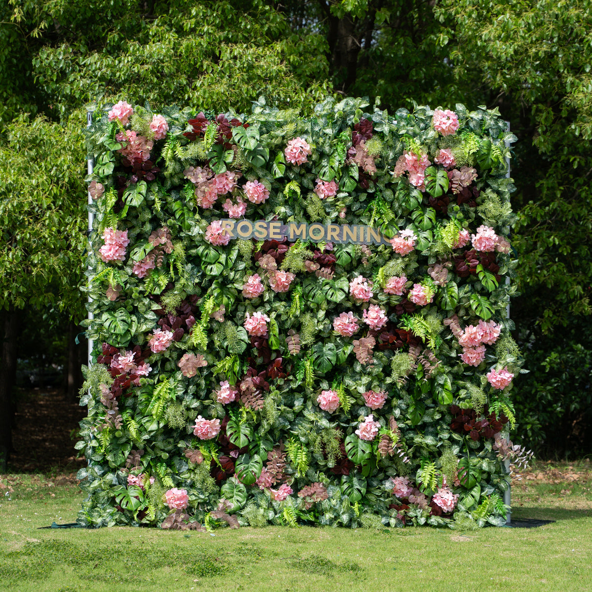 Giuliana | 4D Event-Ready Artificial Floral Wall Backdrop, Roll-Up Fabric | Shipping Included