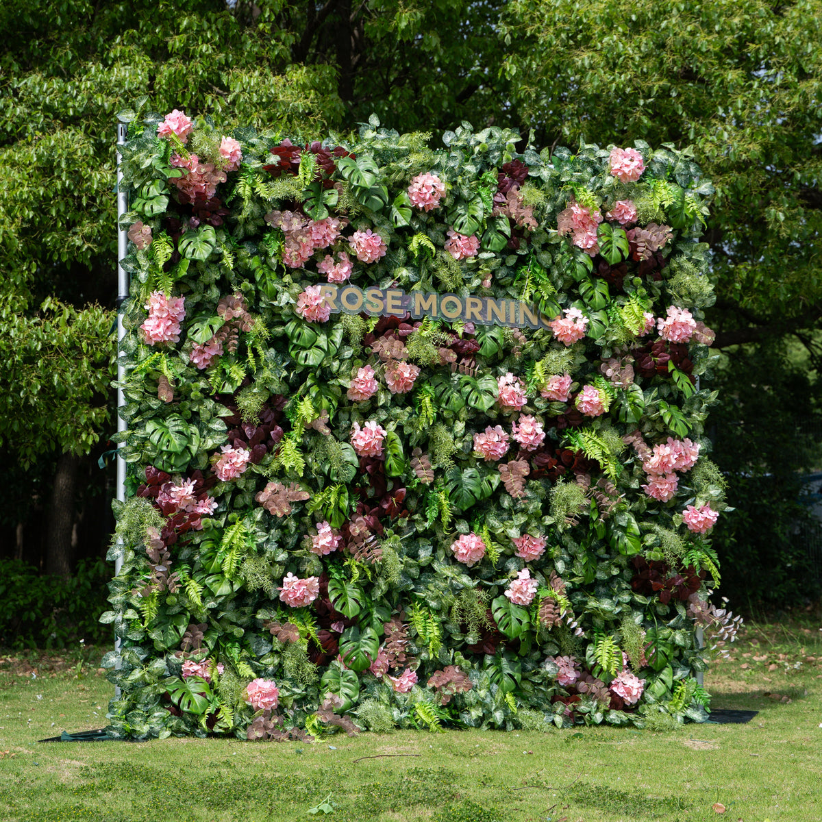 Giuliana | 4D Event-Ready Artificial Floral Wall Backdrop, Roll-Up Fabric | Shipping Included