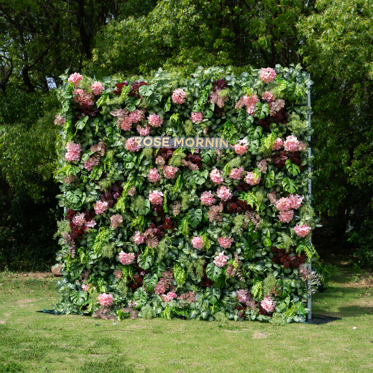 Giuliana | 4D Event-Ready Artificial Floral Wall Backdrop, Roll-Up Fabric | Shipping Included