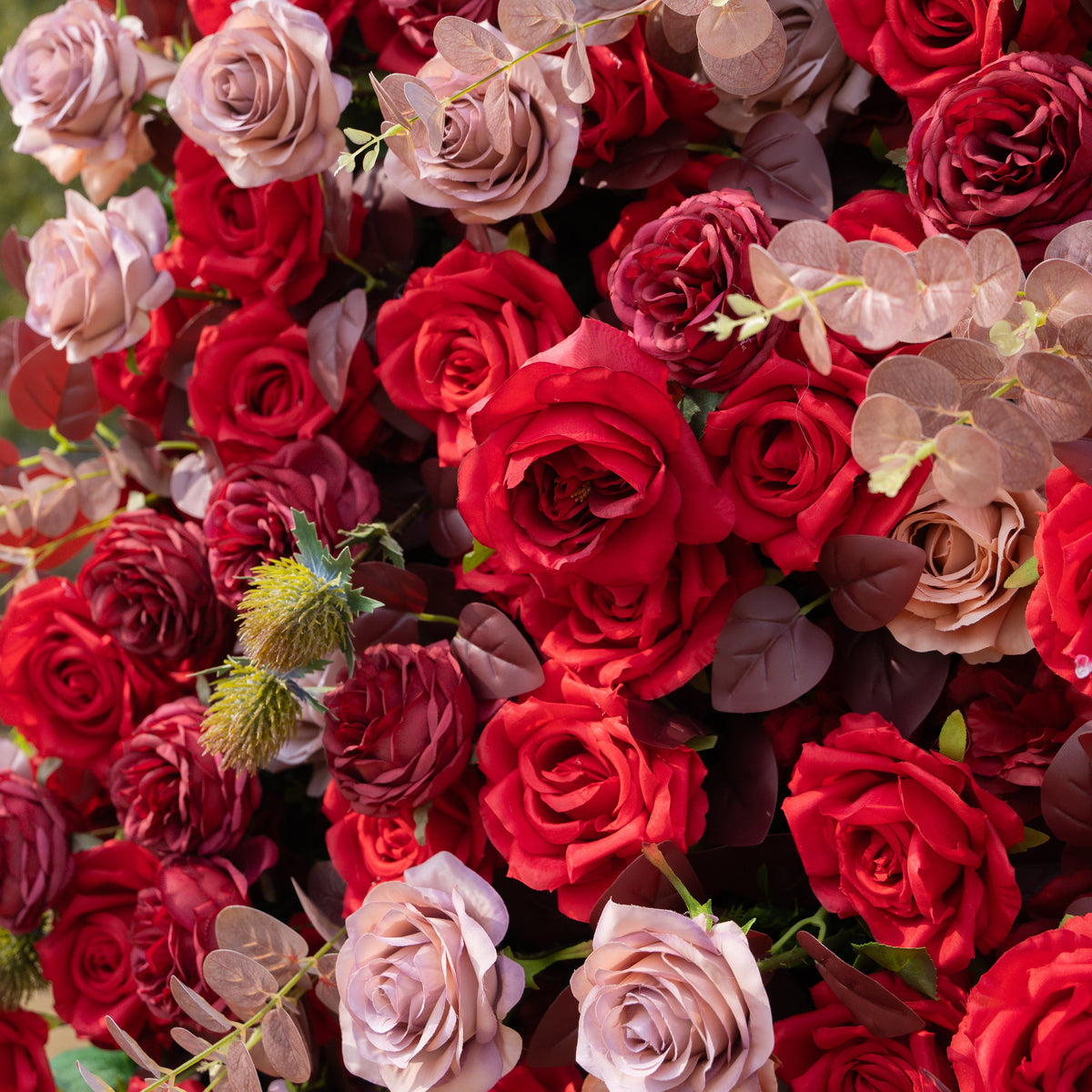 Grazie - Autumn Fall | 5D Fabric Roll Up Flower Wall for Wedding Party Event Backdrop | Shipping Included