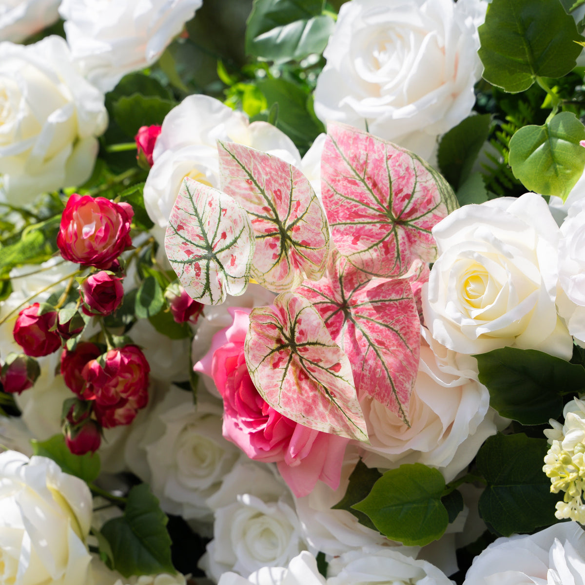 Juana | 5D Event-Ready Artificial Floral Wall Backdrop, Roll-Up Fabric | Shipping Included