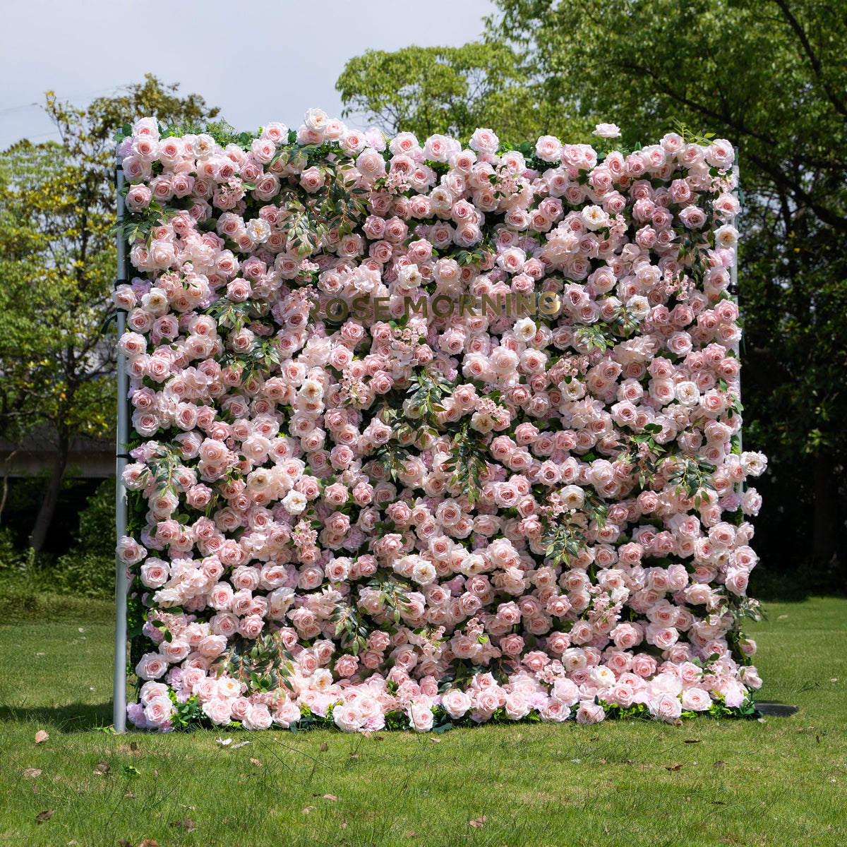 Juli | 3D Event-Ready Artificial Floral Wall Backdrop, Roll-Up Fabric | Shipping Included