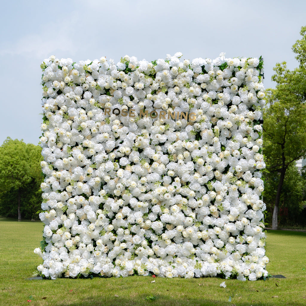 Juliana | 3D Event-Ready Artificial Floral Wall Backdrop, Roll-Up Fabric | Shipping Included