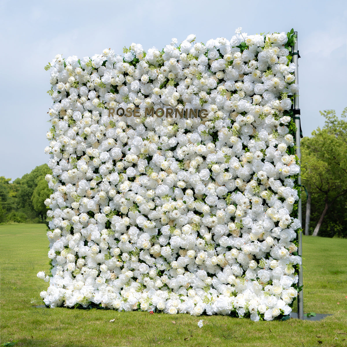 Juliana | 3D Event-Ready Artificial Floral Wall Backdrop, Roll-Up Fabric | Shipping Included