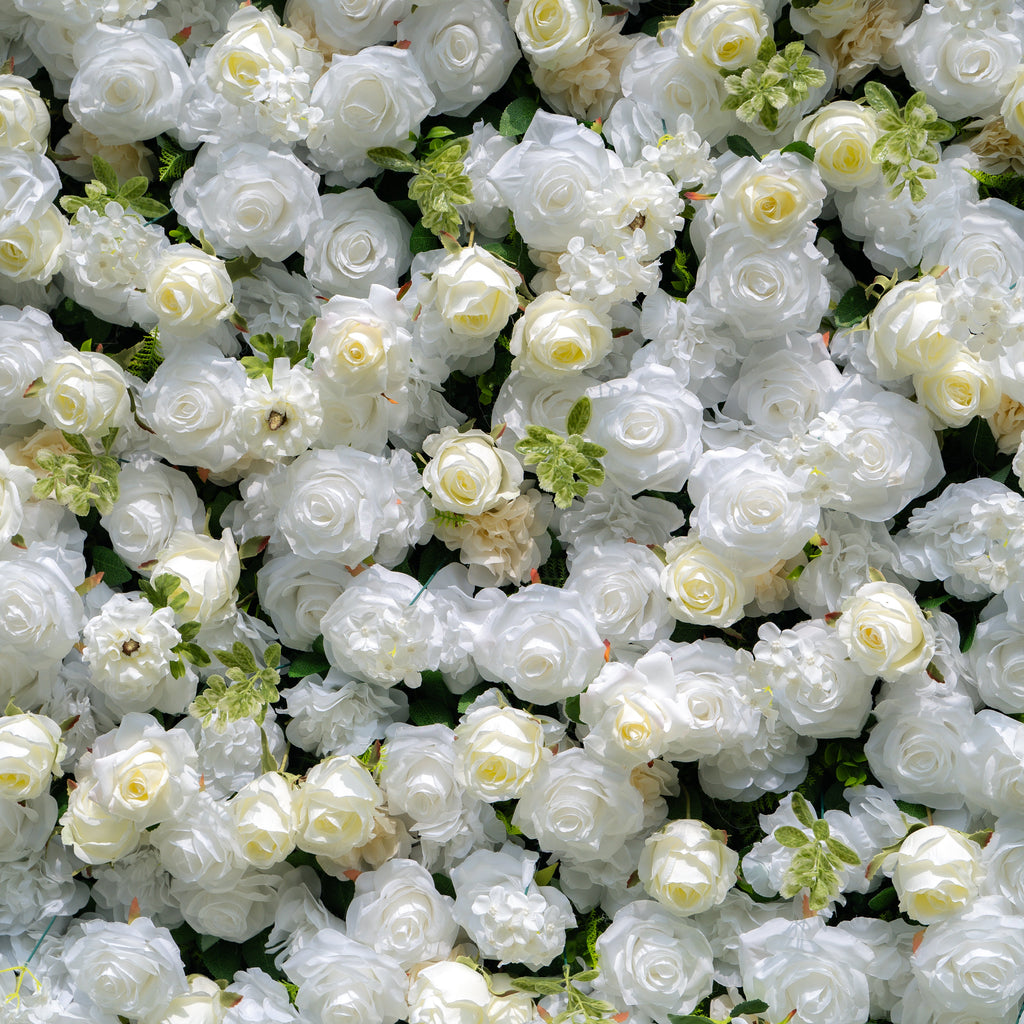Juliana | 3D Event-Ready Artificial Floral Wall Backdrop, Roll-Up Fabric | Shipping Included