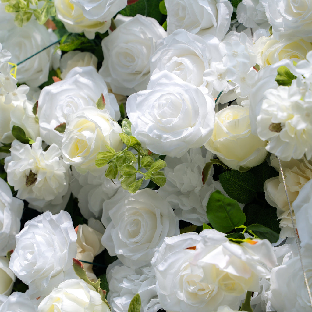 Juliana | 3D Event-Ready Artificial Floral Wall Backdrop, Roll-Up Fabric | Shipping Included