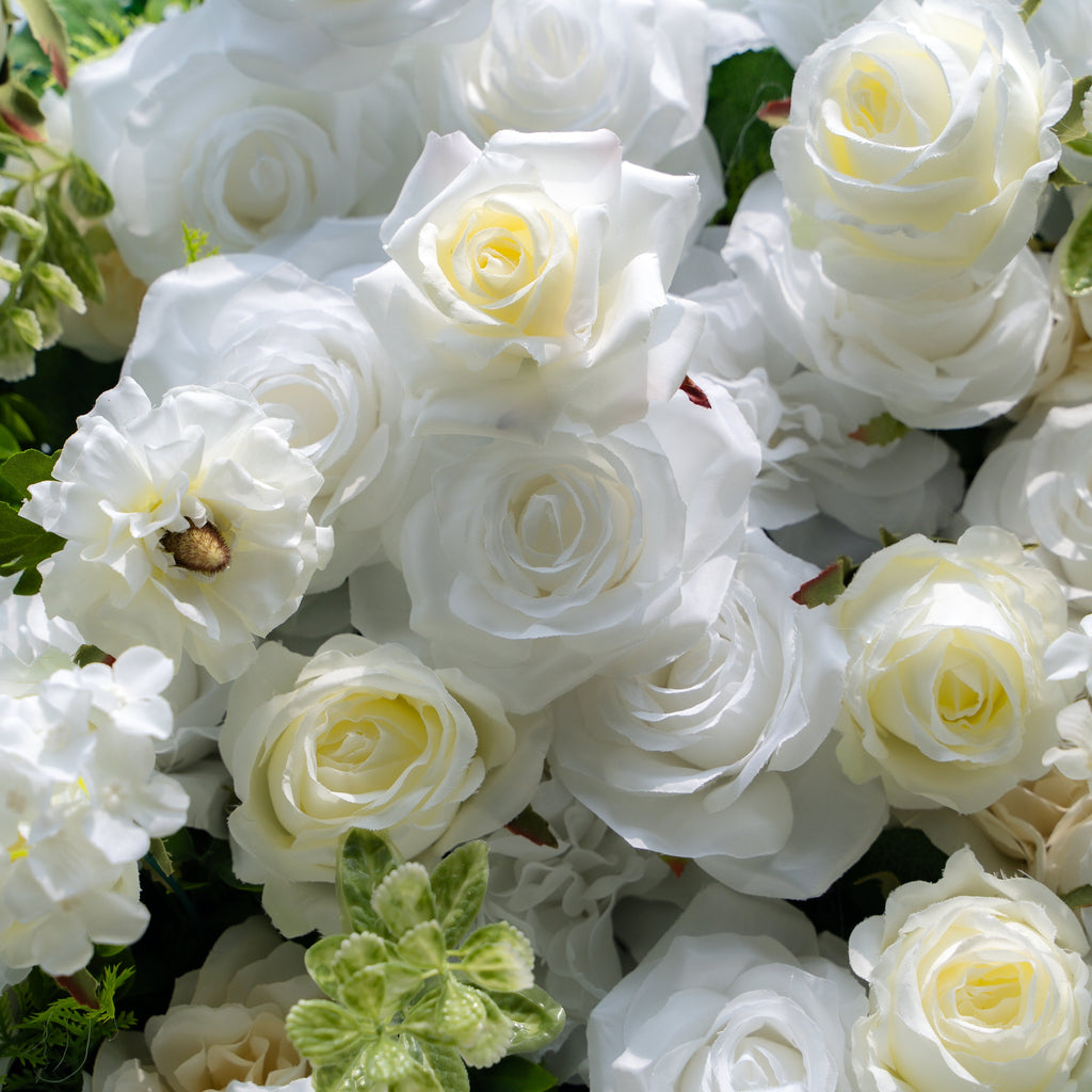 Juliana | 3D Event-Ready Artificial Floral Wall Backdrop, Roll-Up Fabric | Shipping Included