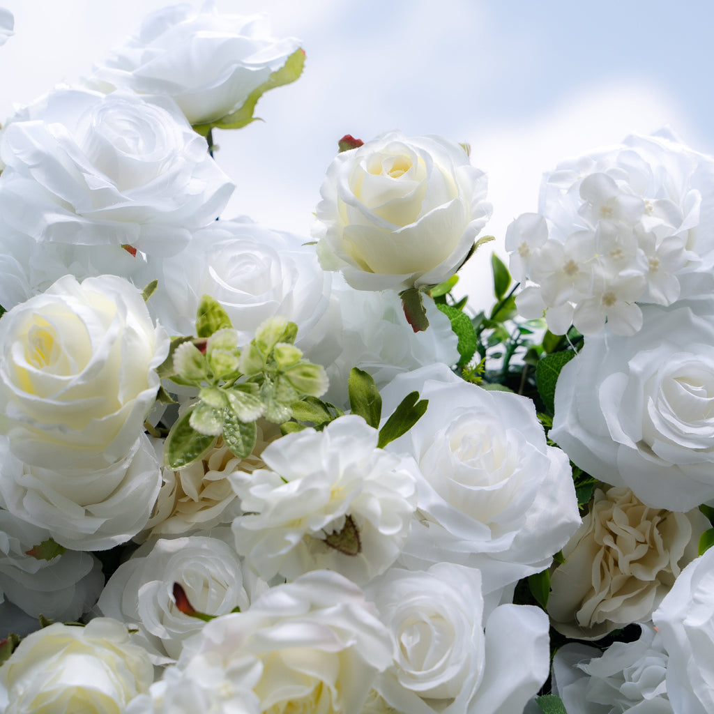 Juliana | 3D Event-Ready Artificial Floral Wall Backdrop, Roll-Up Fabric | Shipping Included