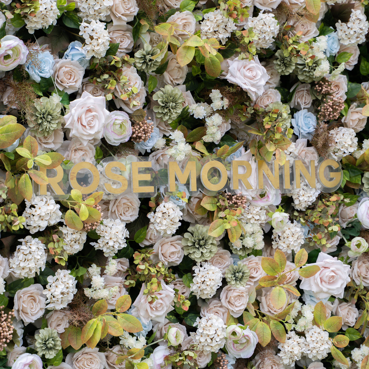July - Fall Harvest | 5D Fabric Roll Up Flower Wall for Wedding Party Seasonal Backdrop | Shipping Included