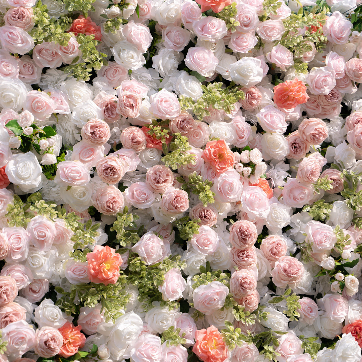 Kaisley | 5D Event-Ready Artificial Floral Wall Backdrop, Roll-Up Fabric | Shipping Included