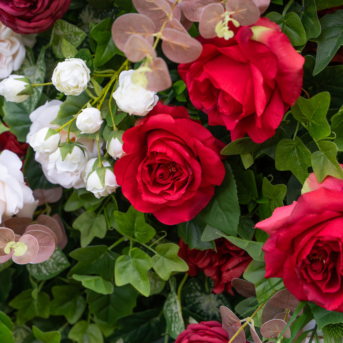 Katy | 5D Event-Ready Artificial Floral Wall Backdrop, Roll-Up Fabric | Shipping Included