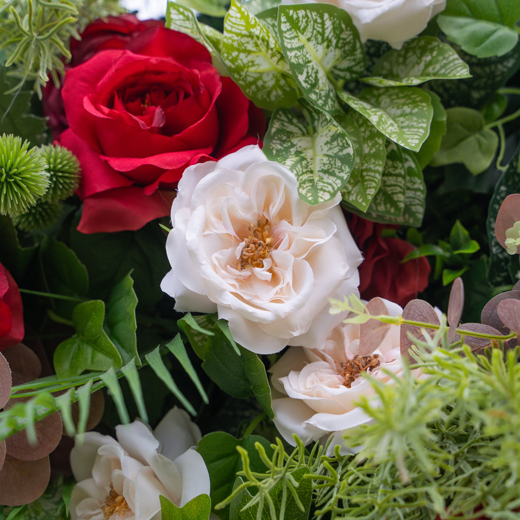 Katy | 5D Event-Ready Artificial Floral Wall Backdrop, Roll-Up Fabric | Shipping Included