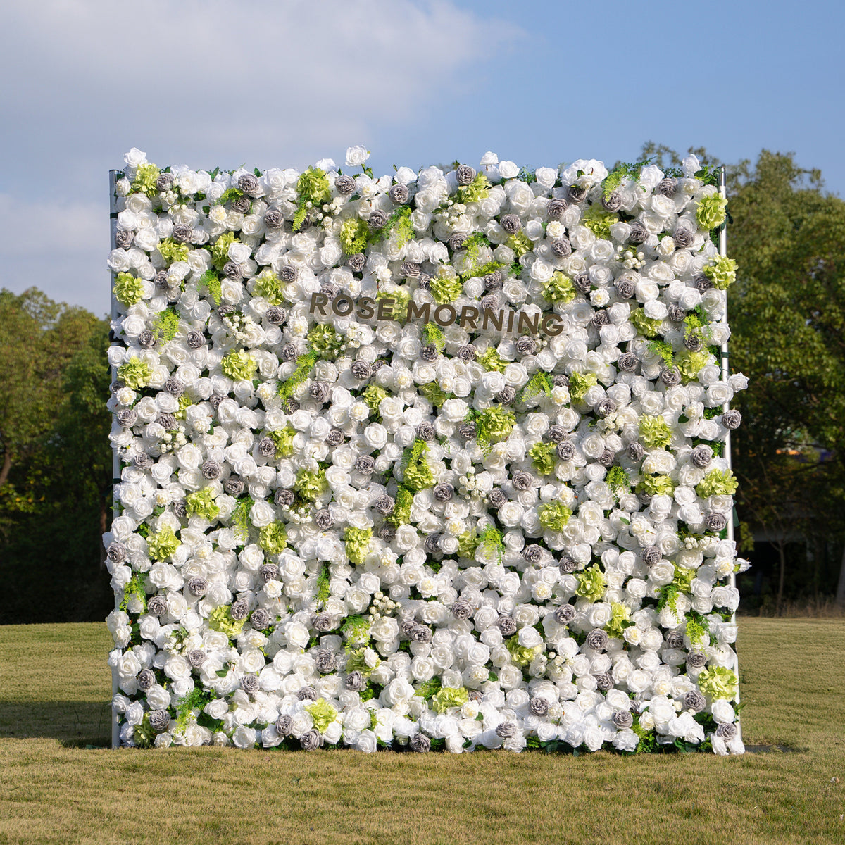 Lavinia | 5D Event-Ready Artificial Floral Wall Backdrop, Roll-Up Fabric | Shipping Included