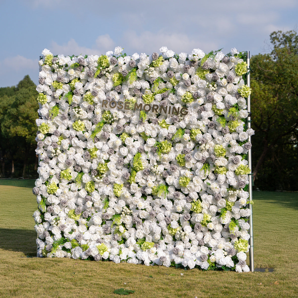 Lavinia | 5D Event-Ready Artificial Floral Wall Backdrop, Roll-Up Fabric | Shipping Included