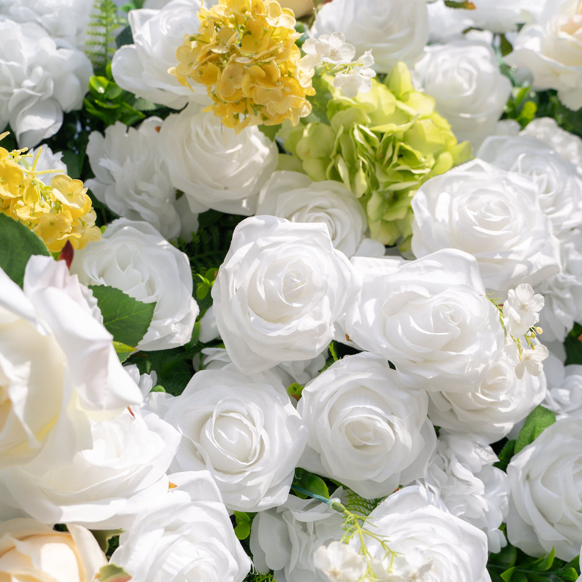 Lesly | 3D Event-Ready Artificial Floral Wall Backdrop, Roll-Up Fabric | Shipping Included