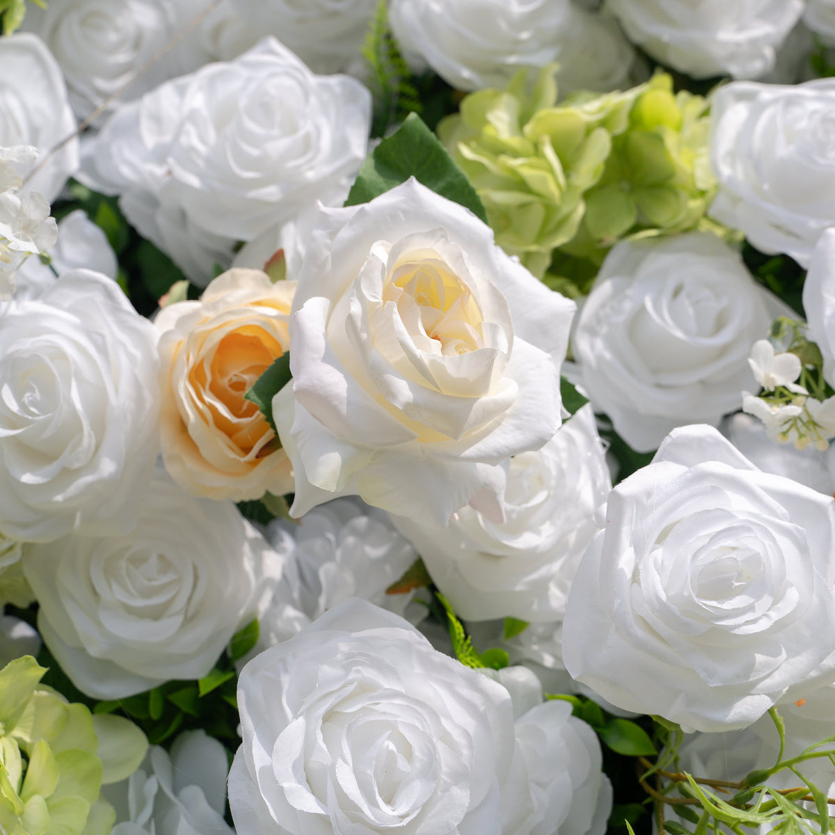 Lesly | 3D Event-Ready Artificial Floral Wall Backdrop, Roll-Up Fabric | Shipping Included