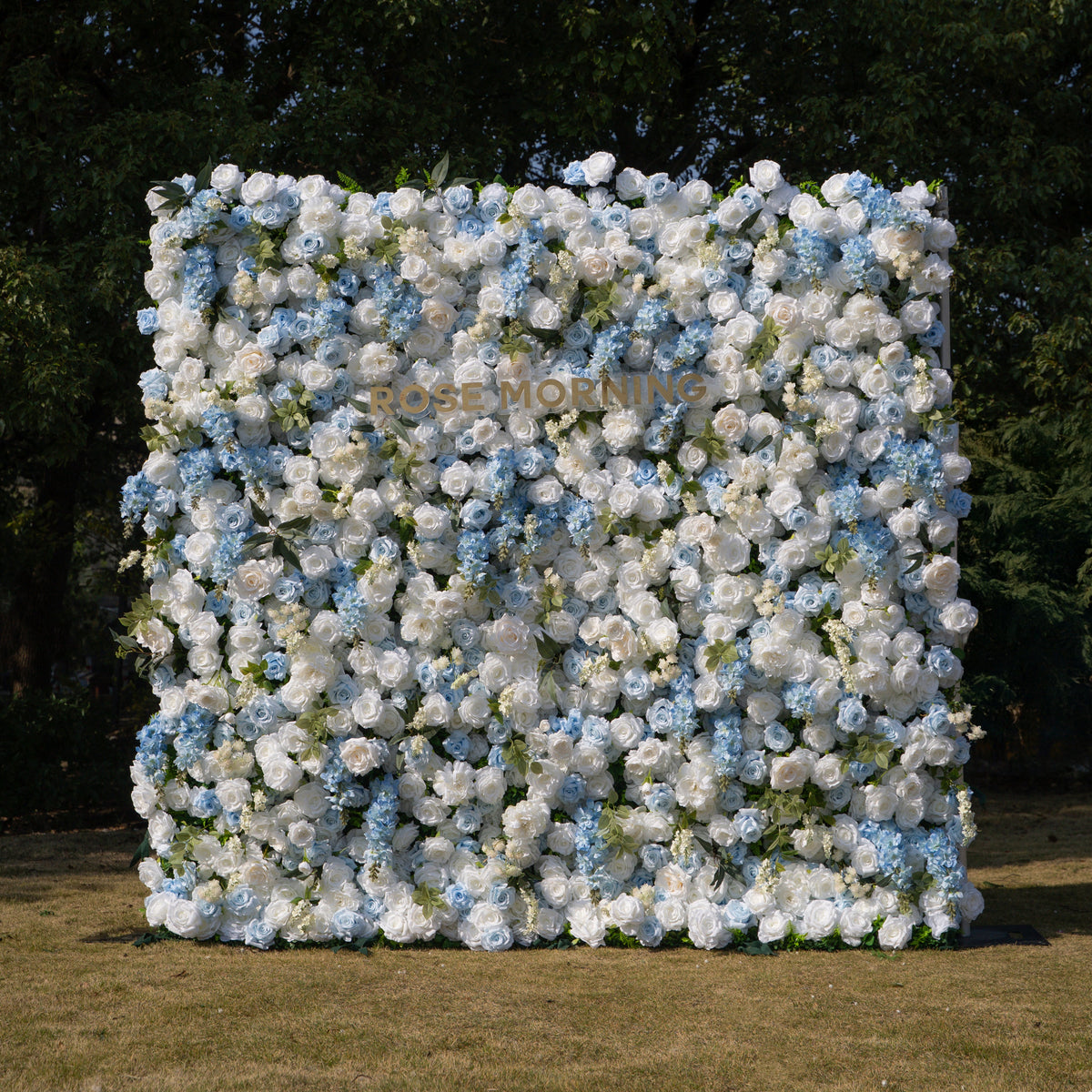 Loira | Limited Custom Release Blue–white gradient Photogenic Full-bloom texture 8ft*8ft | Shipping Included