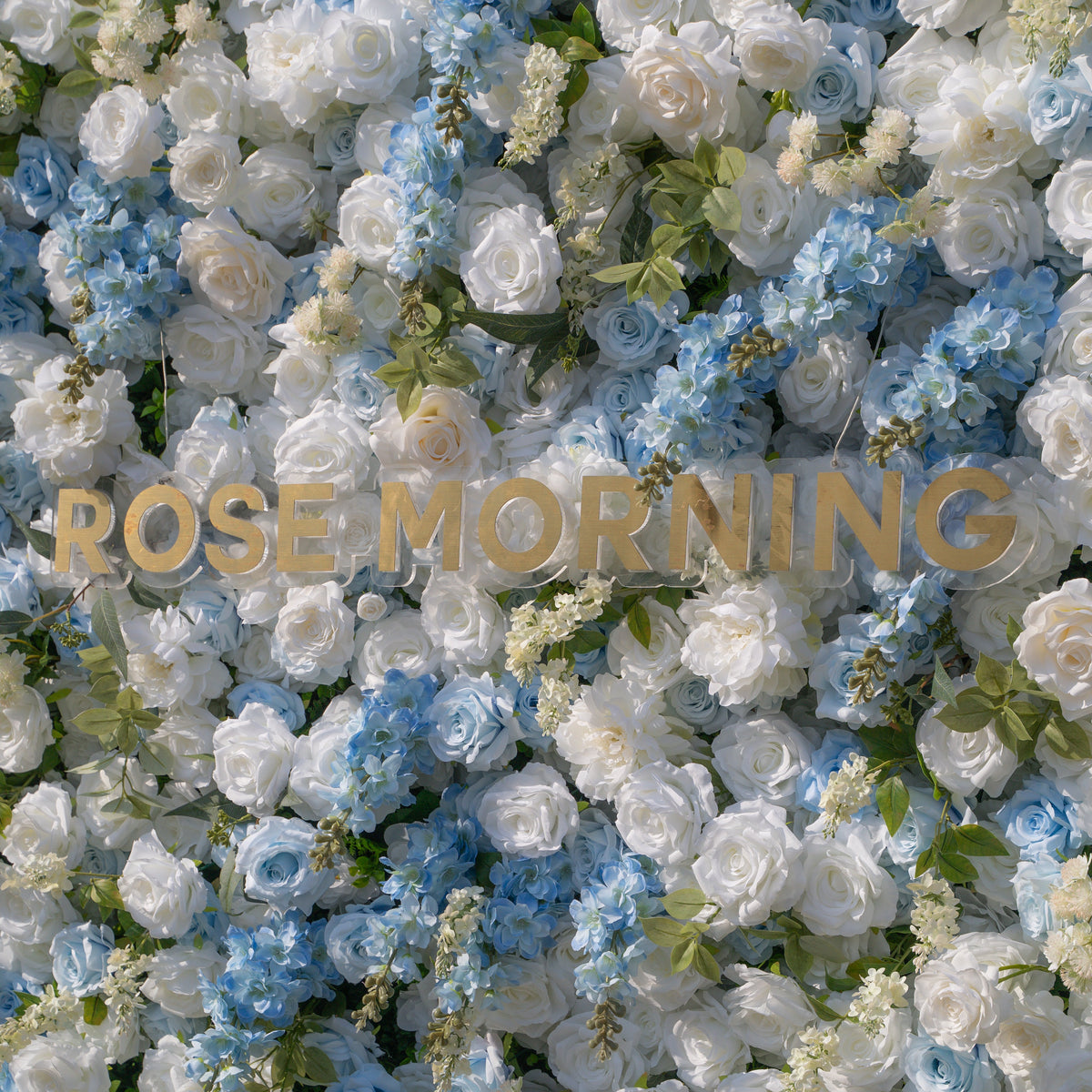 Loira | Limited Custom Release Blue–white gradient Photogenic Full-bloom texture 8ft*8ft | Shipping Included