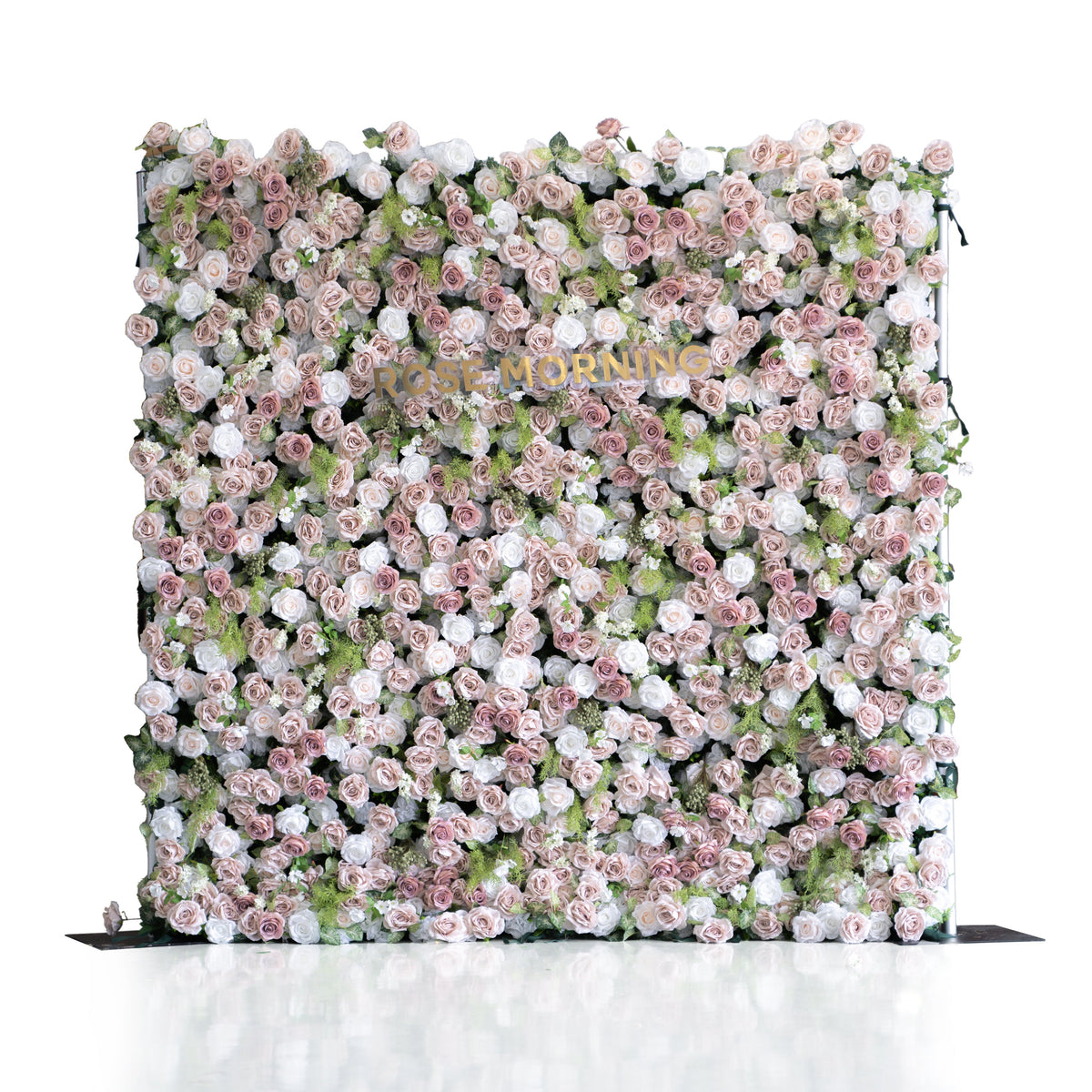 Loredana | 5D Event-Ready Artificial Floral Wall Backdrop, Roll-Up Fabric | Shipping Included