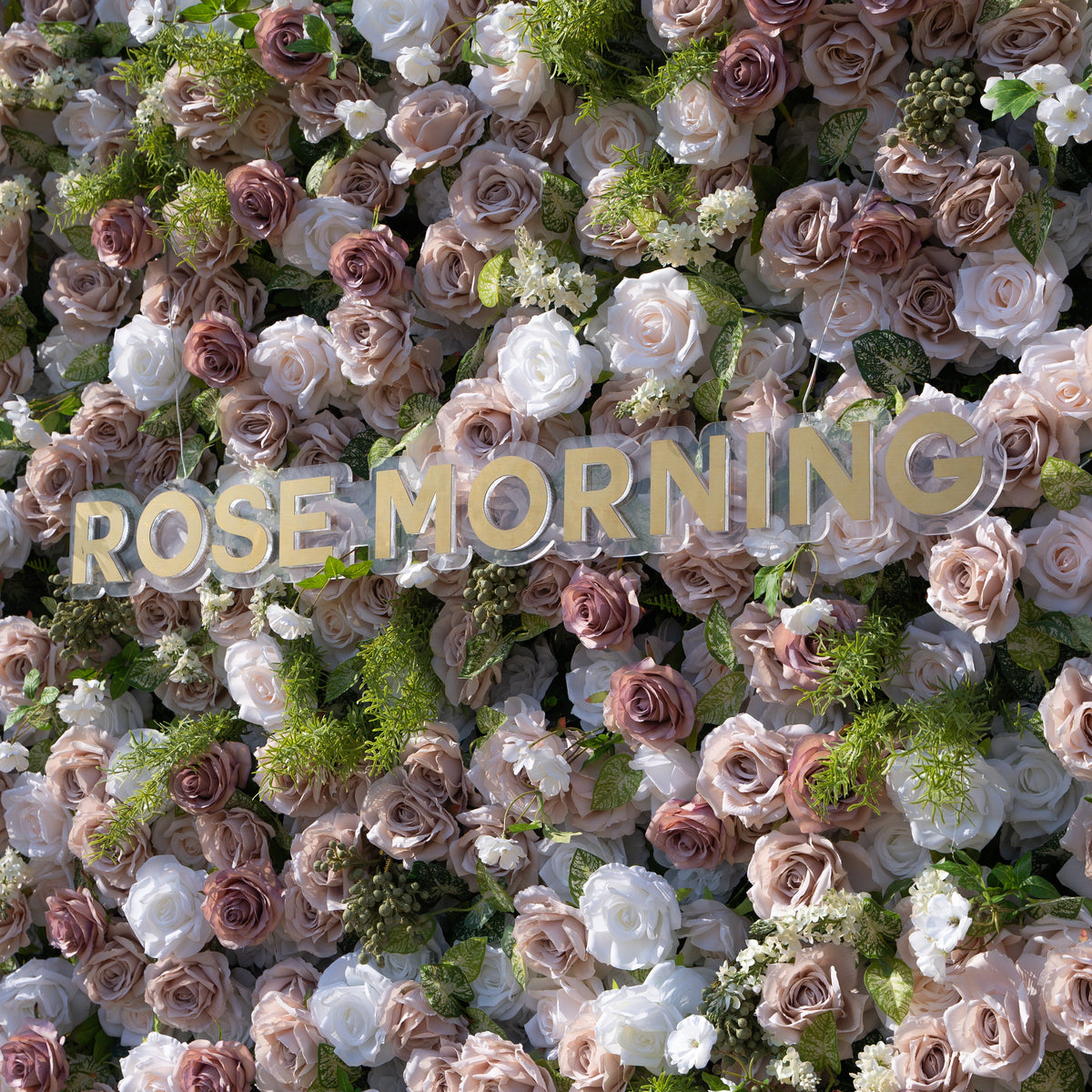 Loredana | 5D Event-Ready Artificial Floral Wall Backdrop, Roll-Up Fabric | Shipping Included