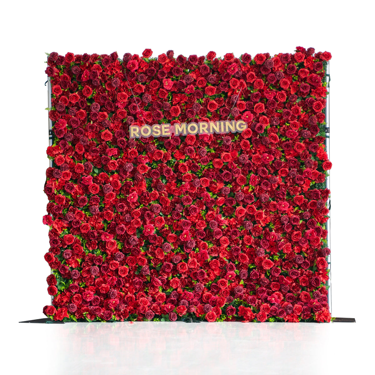 Luna | 3D Event-Ready Artificial Floral Wall Backdrop, Roll-Up Fabric | Shipping Included