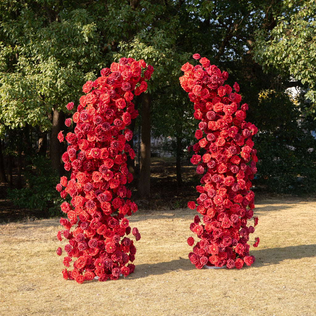 Valentine’s Special | The Luna Package of Dreamy Flower Wall & Arch for the Perfect Proposal&Wedding | Shipping Included