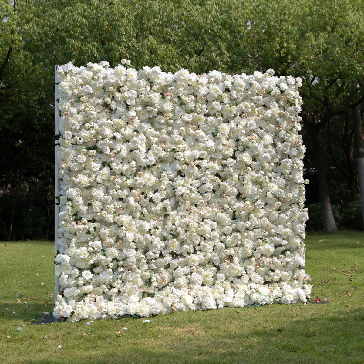 Marainne | 5D Event-Ready Artificial Floral Wall Backdrop, Roll-Up Fabric | Shipping Included