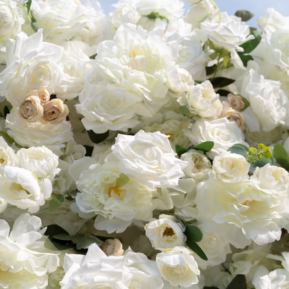 Marainne | 5D Event-Ready Artificial Floral Wall Backdrop, Roll-Up Fabric | Shipping Included