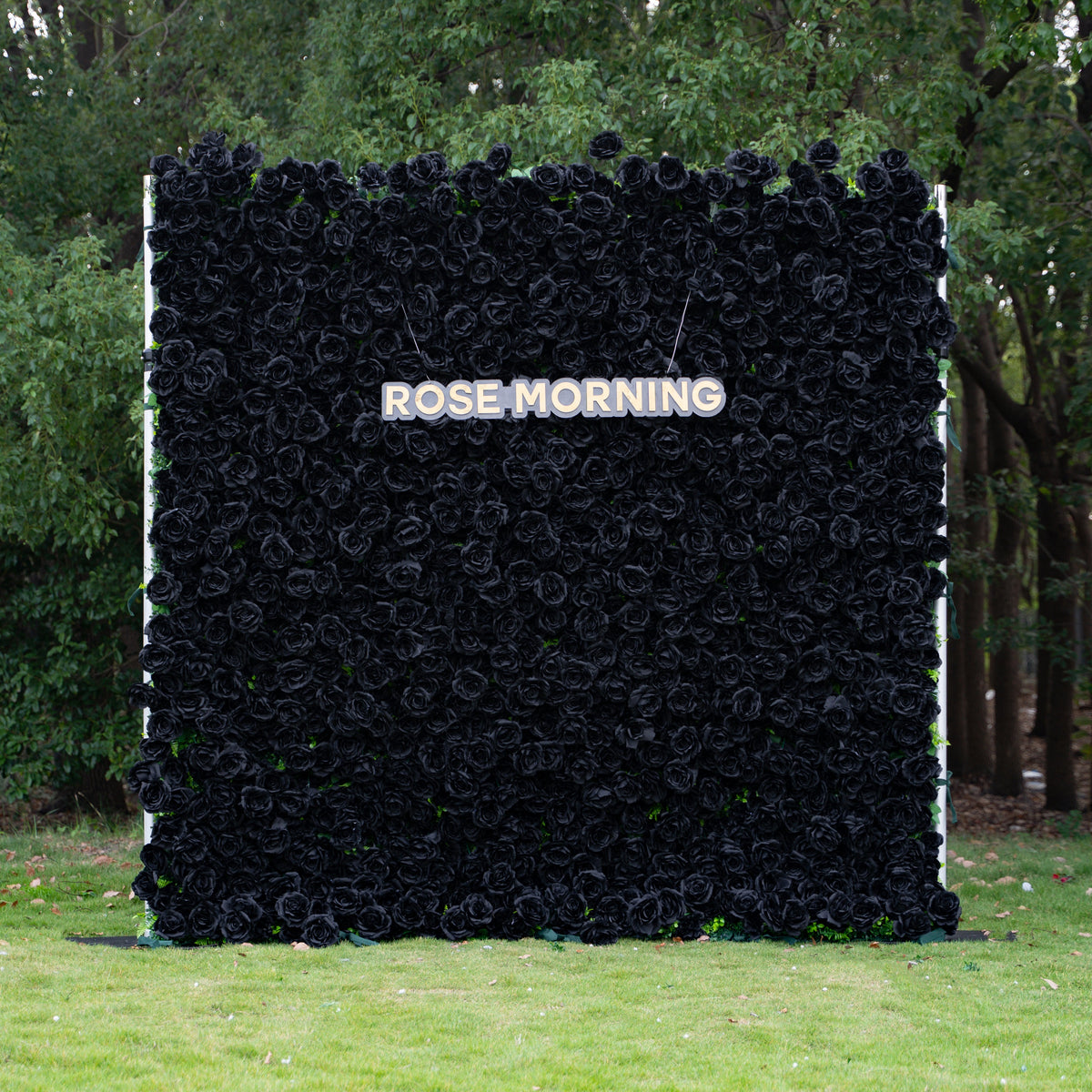 Max | 5D Event-Ready Artificial Floral Wall Backdrop, Roll-Up Fabric | Shipping Included