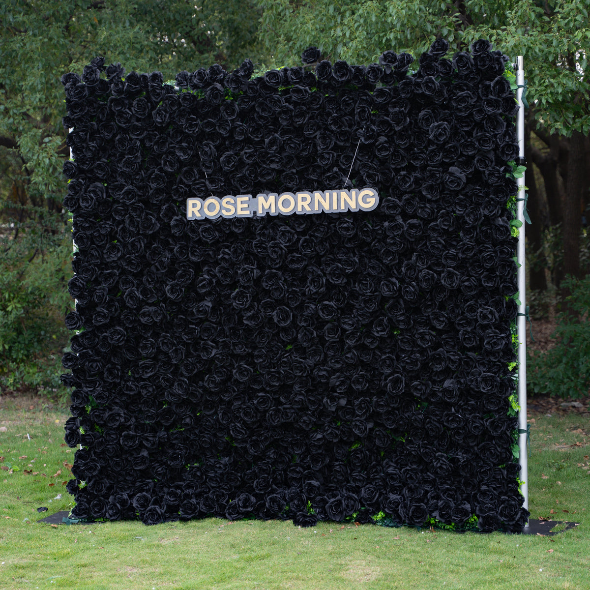 Max | 5D Event-Ready Artificial Floral Wall Backdrop, Roll-Up Fabric | Shipping Included
