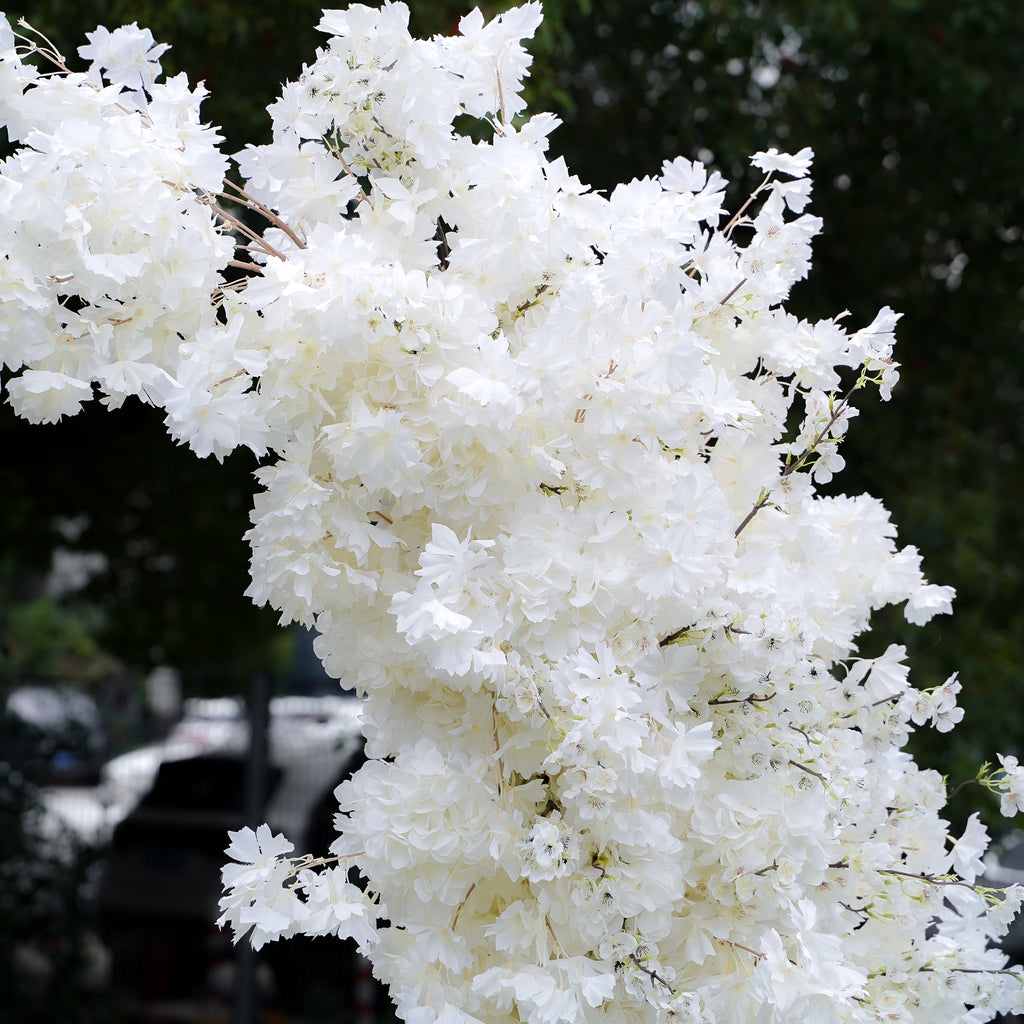 Melody:2023 New Wedding Party Background Floral Arch Decoration Including Frame -R9984 Rose Morning