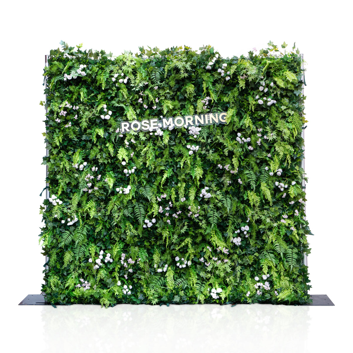 Mikia | 4D Event-Ready Artificial Floral Wall Backdrop, Roll-Up Fabric | Shipping Included
