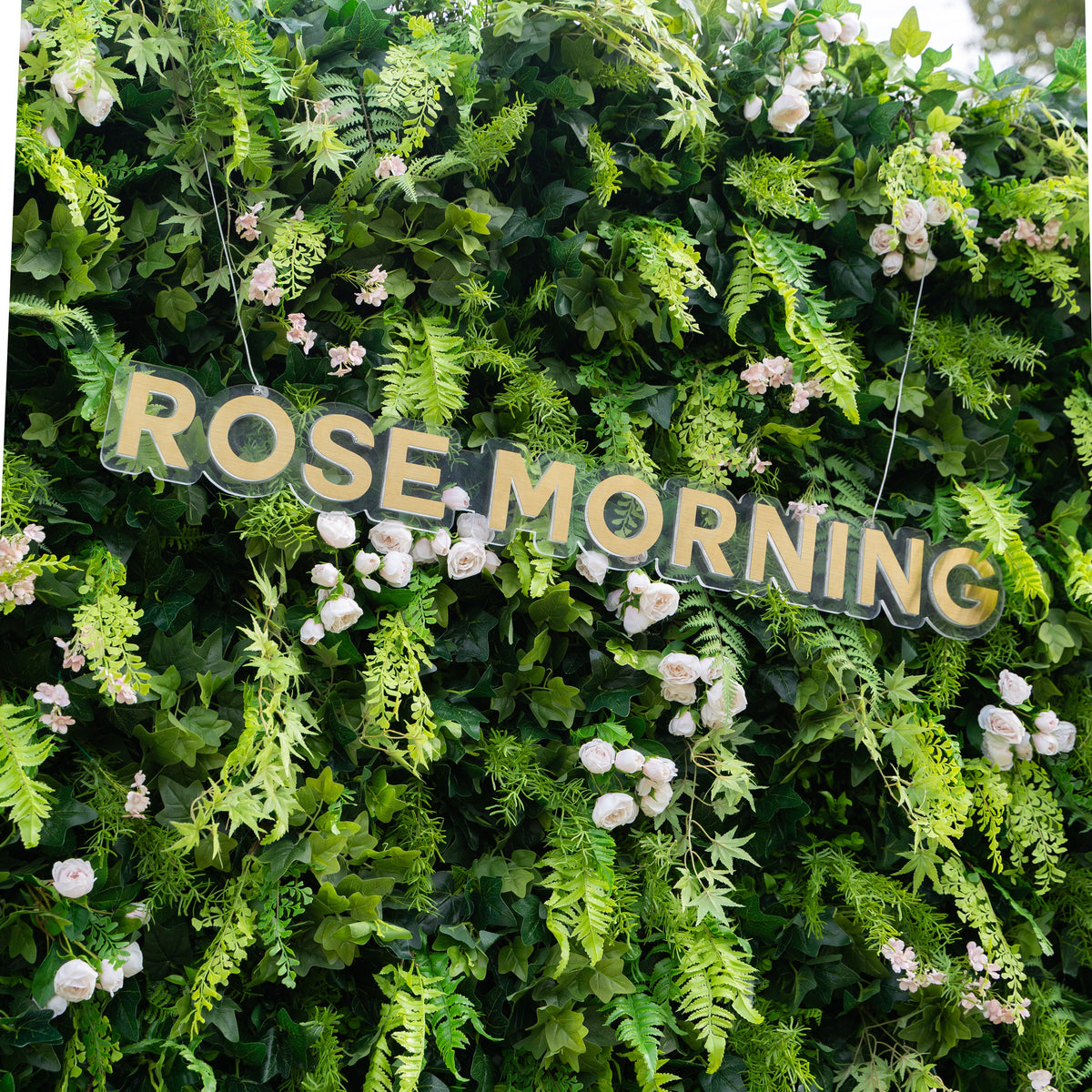 Mikia | 4D Event-Ready Artificial Floral Wall Backdrop, Roll-Up Fabric | Shipping Included