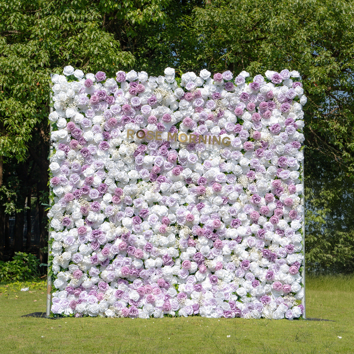 Millie | 3D Event-Ready Artificial Floral Wall Backdrop, Roll-Up Fabric | Shipping Included