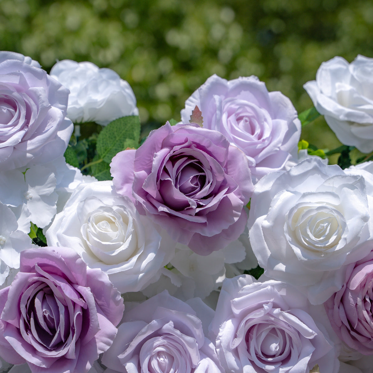 Millie | 3D Event-Ready Artificial Floral Wall Backdrop, Roll-Up Fabric | Shipping Included