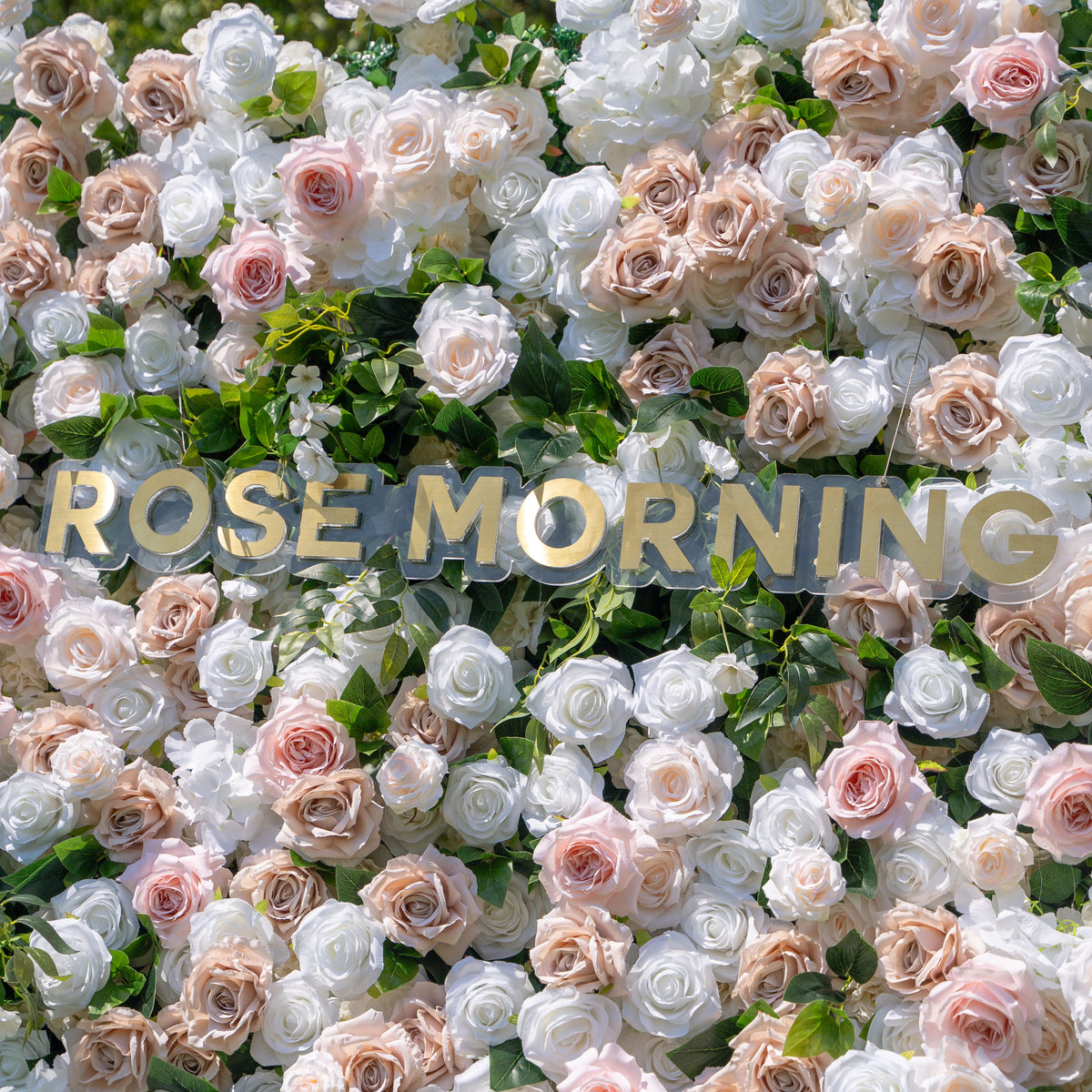 Milo | 3D Event-Ready Artificial Floral Wall Backdrop, Roll-Up Fabric | Shipping Included