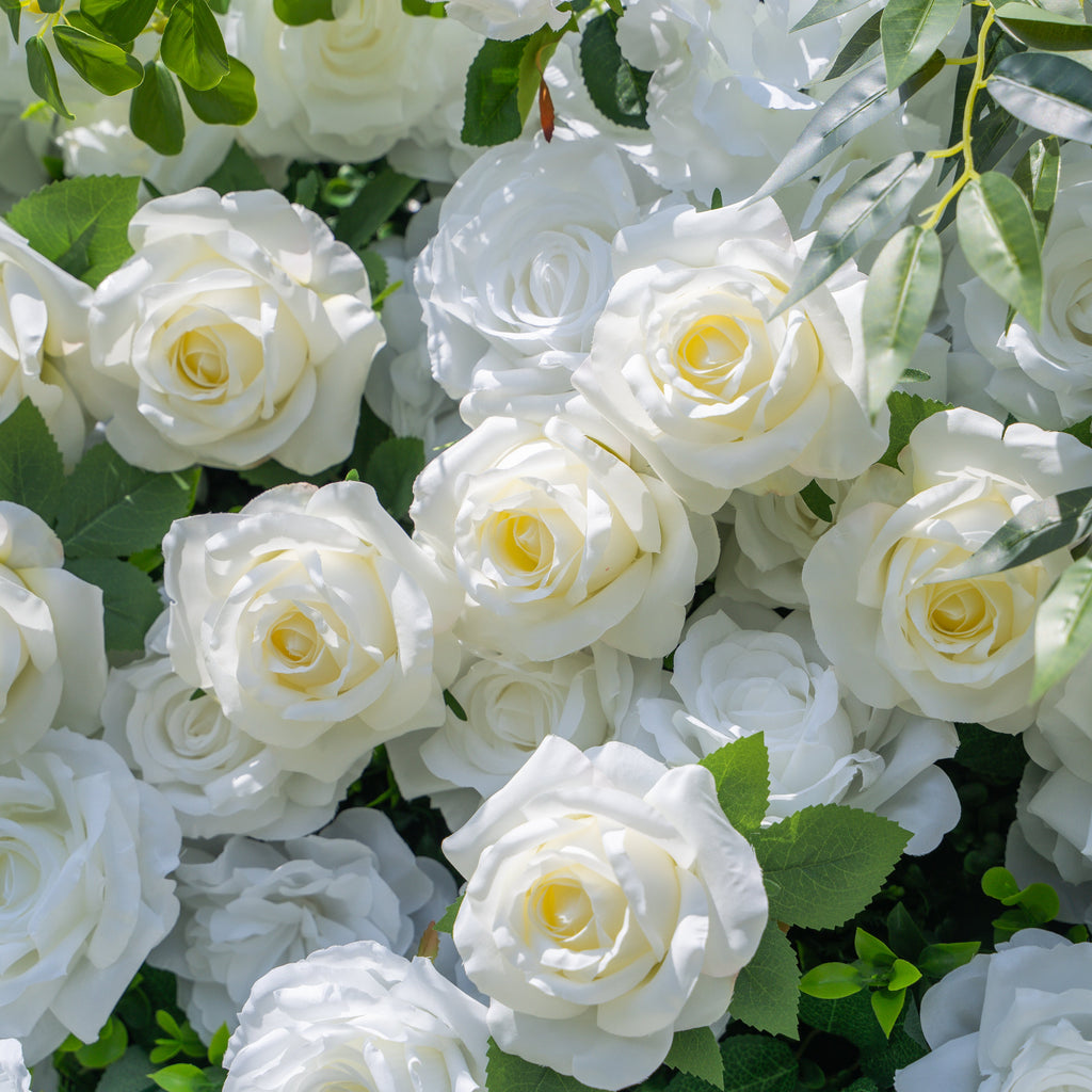 Moonlight | 3D Event-Ready Artificial Floral Wall Backdrop, Roll-Up Fabric | Shipping Included
