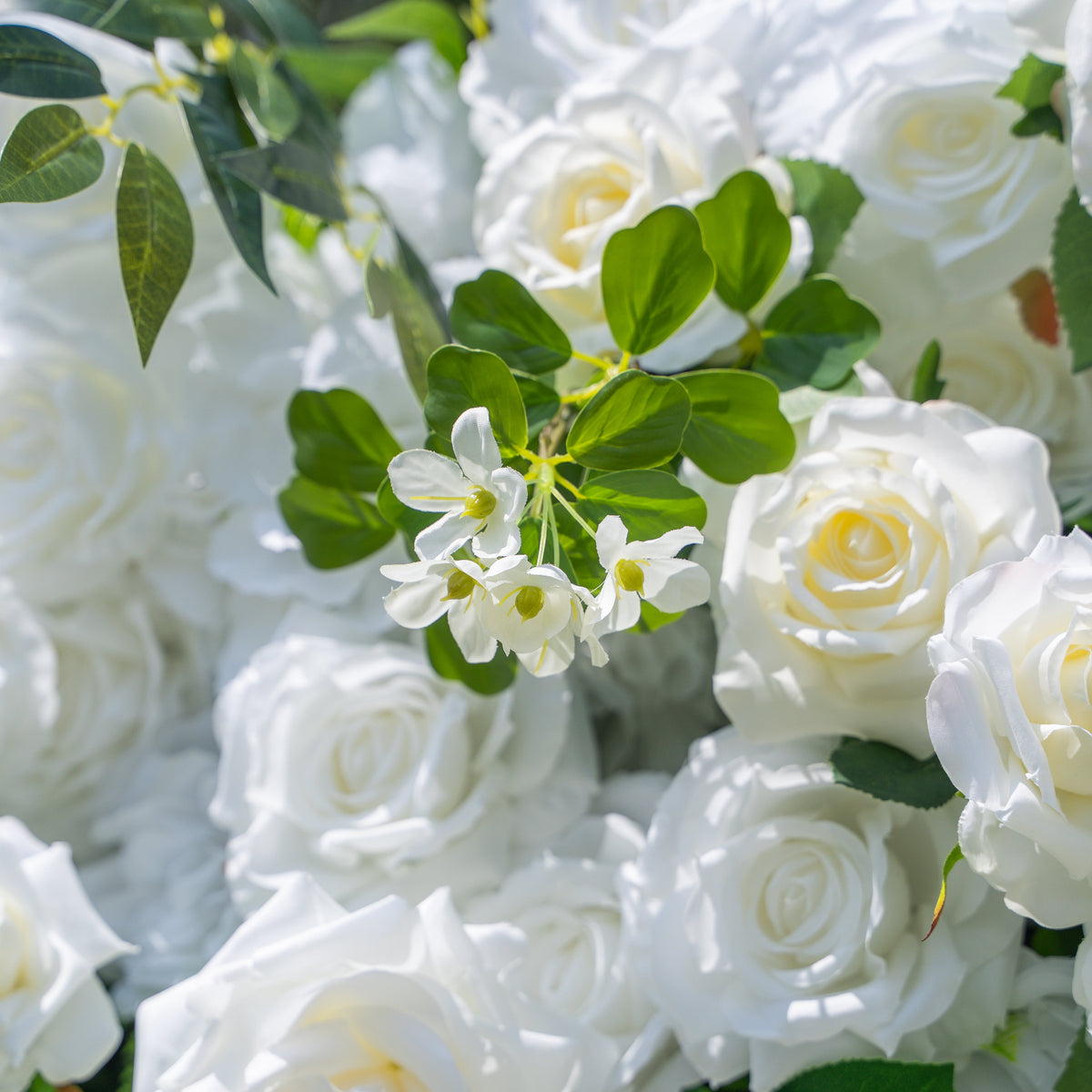 Moonlight | 3D Event-Ready Artificial Floral Wall Backdrop, Roll-Up Fabric | Shipping Included