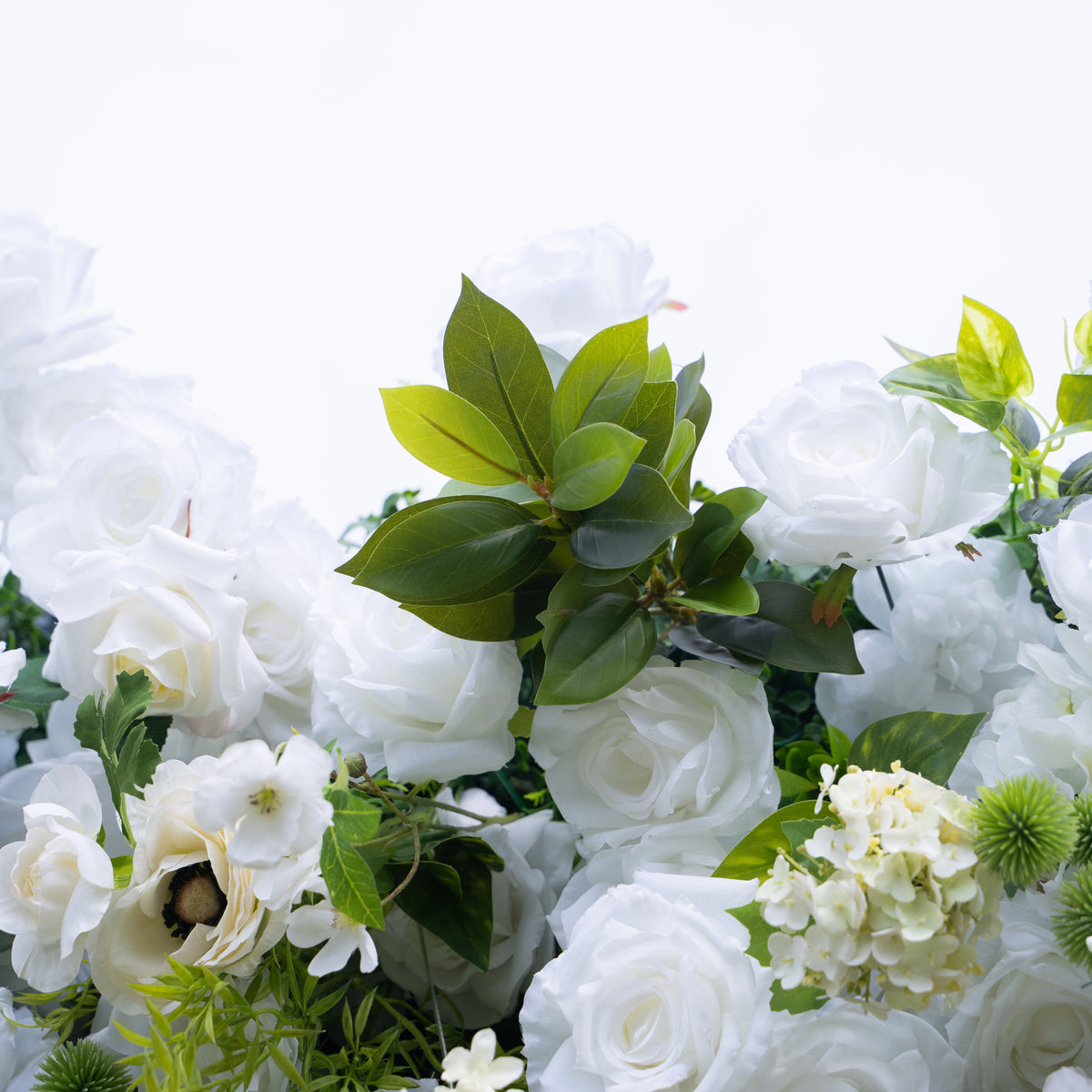 Olisa | 5D Event-Ready Artificial Floral Wall Backdrop, Roll-Up Fabric | Shipping Included