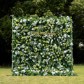 Parker | 5D Event-Ready Artificial Floral Wall Backdrop, Roll-Up Fabric | Shipping Included