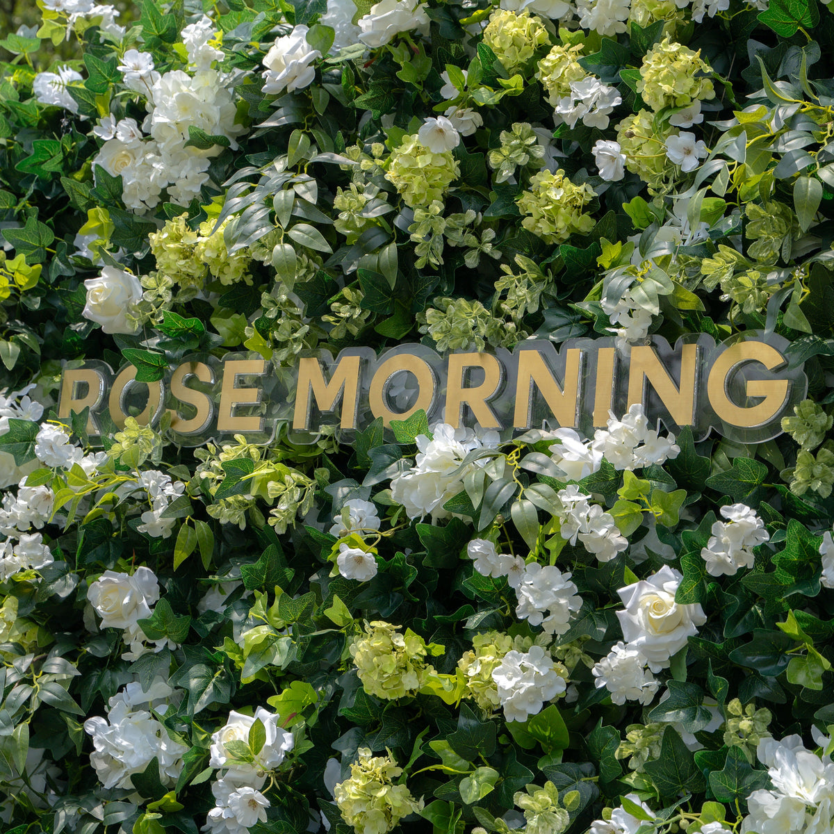 Parker | 5D Event-Ready Artificial Floral Wall Backdrop, Roll-Up Fabric | Shipping Included