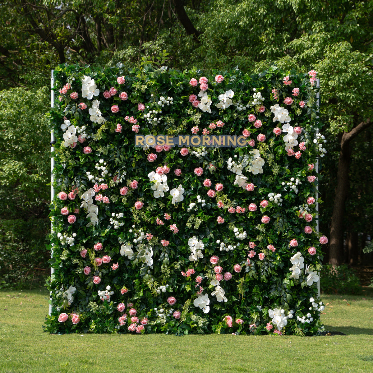 Patricia | 3D Event-Ready Artificial Floral Wall Backdrop, Roll-Up Fabric | Shipping Included