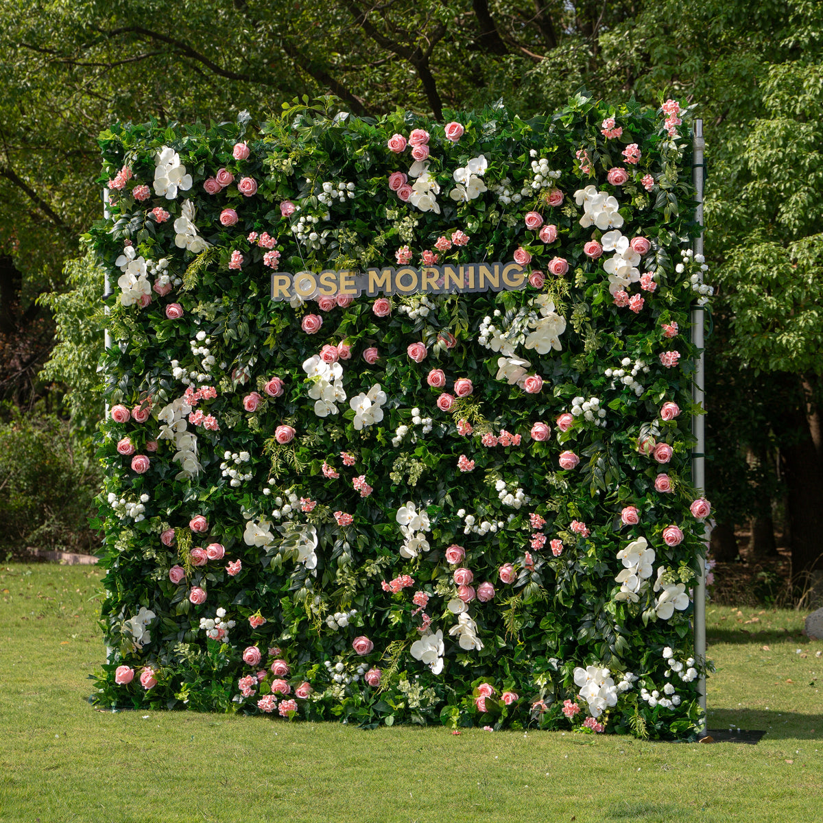 Patricia | 3D Event-Ready Artificial Floral Wall Backdrop, Roll-Up Fabric | Shipping Included